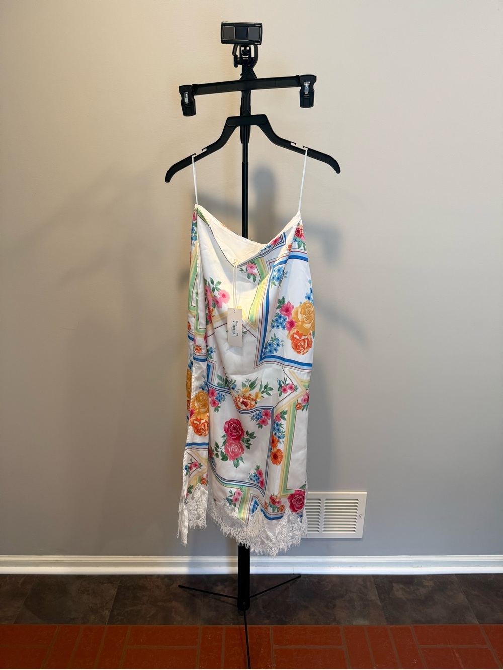Altar'd State Cream Floral Maxi Skirt - Picture 4 of 5